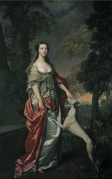 Portrait of Elizabeth Gunning, Duchess of Hamilton